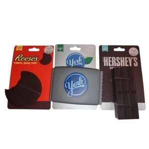 Hershey's Set of Squeaky Dog Toys